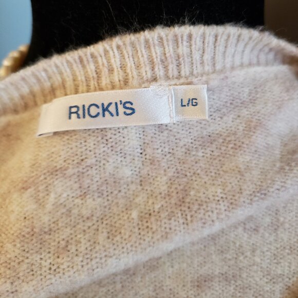 Rickis Sweater size Large - Picture 5 of 9